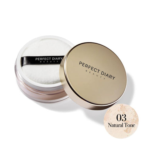 Perfect Diary Weightless Soft-Velvet Blurring Lose Powder #03 (7g) - Giveaway