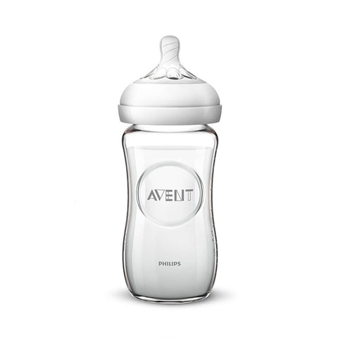 Philips Avent Natural Glass Bottle (240ml) - Giveaway