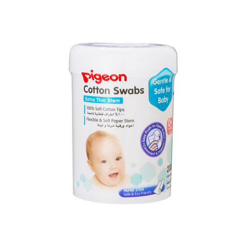 PIGEON Cotton Swabs Case Thin Stem (200pcs) - Giveaway