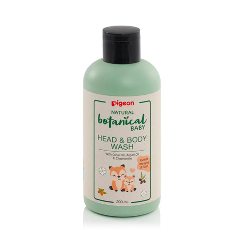 Natural Botanical Baby Head & Body Wash (200ml) - Giveaway