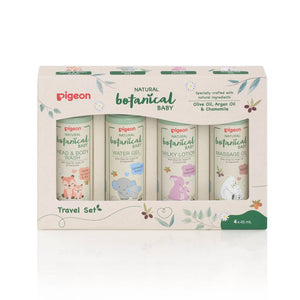 PIGEON Natural Botanical Baby Travel Pack (Set) - Clearance