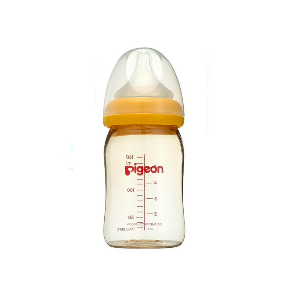 PIGEON SofTouch PPSU Nursing Bottle With Peristaltic Nipple Wide Neck 160ml (1pcs)