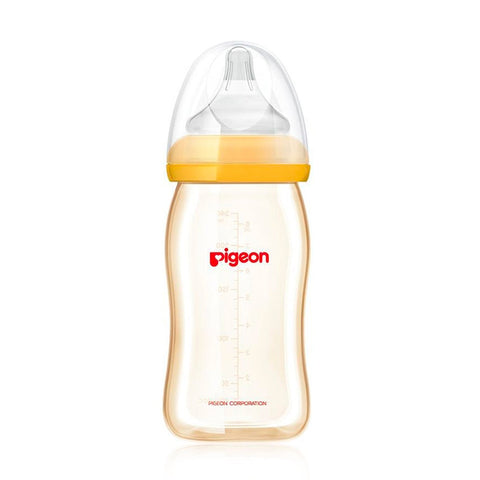 PIGEON SofTouch PPSU Nursing Bottle With Peristaltic Nipple Wide Neck 240ml (1pcs) - Giveaway