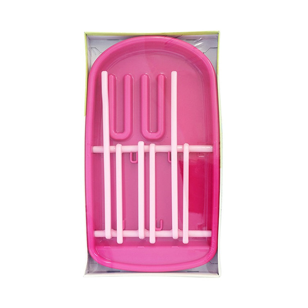 Pureen Drying Rack For Bottles & Nipples Pink (1pcs)