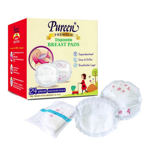 Pureen Premium Disposable Breast Pad (24pcs) - Clearance