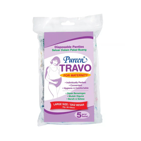Pureen Travo Disposable Panties Maternity L (5pcs)