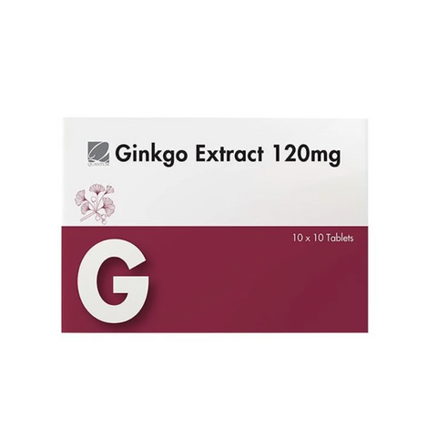 Ginkgo Extract 120mg (100tabs) - Clearance