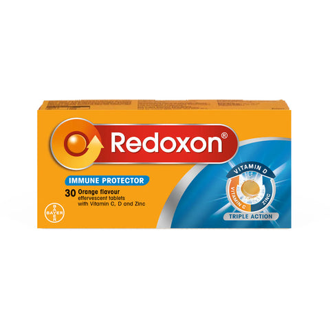 Redoxon Triple Action Vit C 1000mg + D3 + Zinc (30tabs) - Giveaway