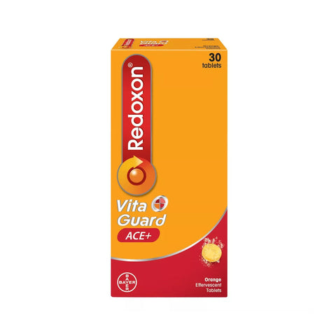 Redoxon Vita Guard ACE+ Effervescent Orange (30tabs) - Clearance