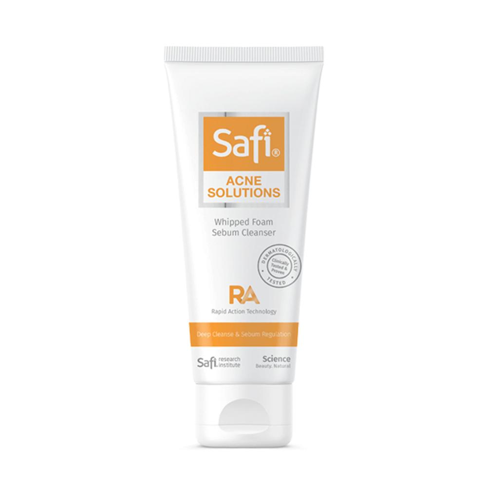 Safi ACNE SOLUTIONS Whipped Foam Sebum Cleanser (100g) - Clearance