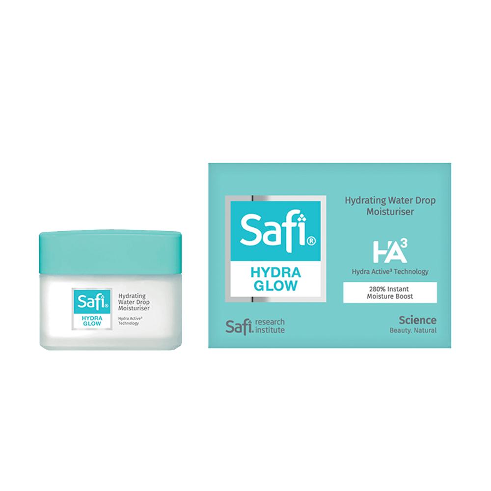 Safi HYDRA GLOW Hydrating Water Drop Moisturiser (40g) - Clearance