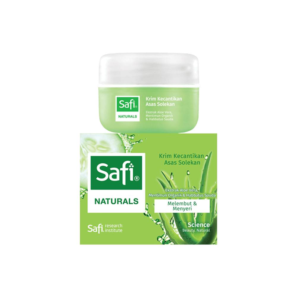 Safi NATURALS Krim Kecantikan Asas Solekan Melembut & Menyegar (16g) - Clearance