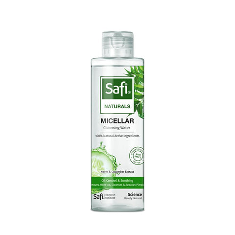 Safi NATURALS Micellar Cleansing Water Oil Control & Soothing (100ml) - Clearance