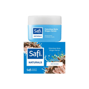 Safi NATURALS Pelembap Muka Ringan Harian Anti Jerawat (50g) - Giveaway