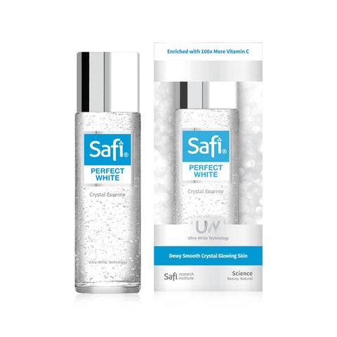 Safi PERFECT WHITE Crystal Essence Dewy Smooth Crystal Glowing Skin (100ml) - Clearance
