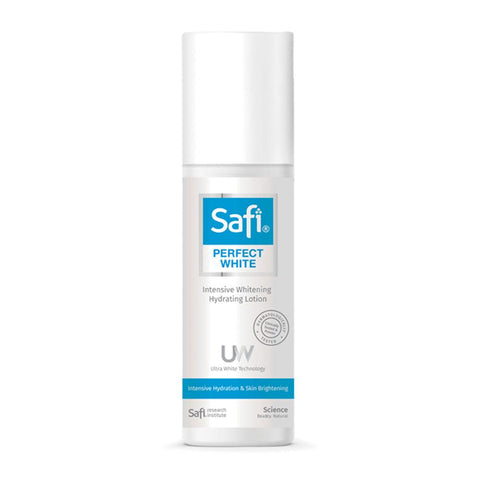 Safi PERFECT WHITE Intensive Whitening Hydrating Lotion Intensive Hydration & Skin Brightening (150ml) - Clearance