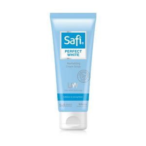 Safi PERFECT WHITE Revitalising Cream Scrub Exfoliate & Unclog Pores (100g)