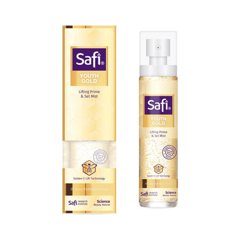 Safi YOUTH GOLD Lifting Prime & Set Mist 3X Hydration Boost (75ml) - Giveaway