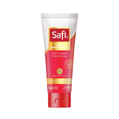 Safi YOUTH RADIANCE Super Collagen Cream Cleanser Moisturised Soft & Supple Skin (100g) - Giveaway