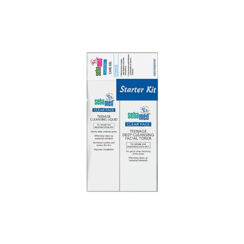 Sebamed Clear Face Starter Kit (50ml + 50ml +10ml) - Clearance