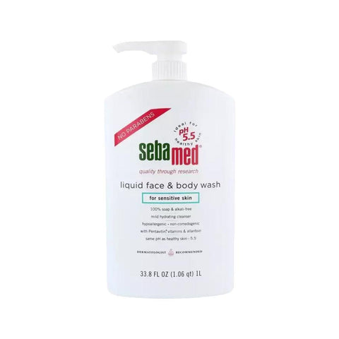 Sebamed Liquid Face & Body Wash (1000ml + 200ml) - Giveaway