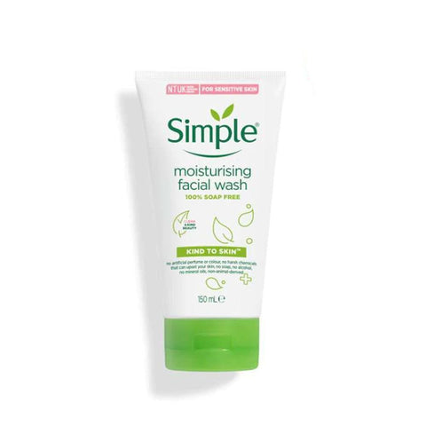Simple Kind To Skin Moisturising Facial Wash (150ml) - Clearance