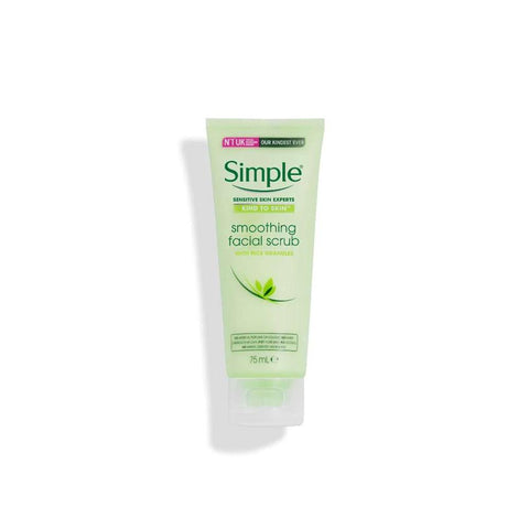 Simple Kind To Skin Smoothing Facial Scrub (75ml) - Clearance