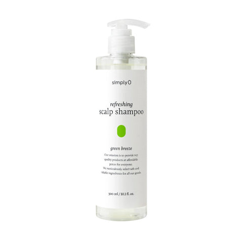 simplyO Refreshing Scalp Shampoo Green Breeze (300ml) - Giveaway
