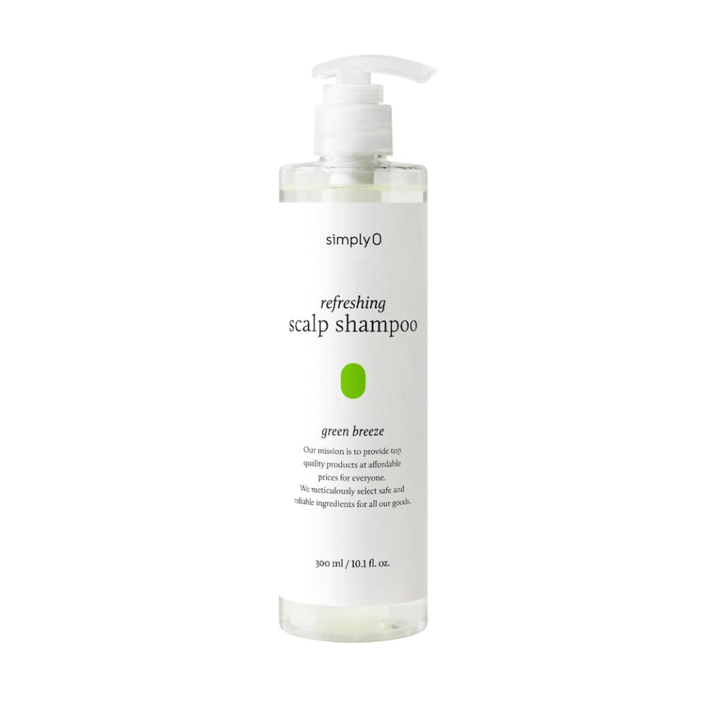 simplyO Refreshing Scalp Shampoo Green Breeze (300ml) - Clearance