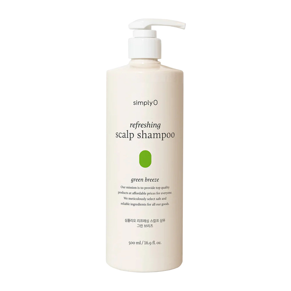 simplyO Refreshing Scalp Shampoo Green Breeze (500ml)