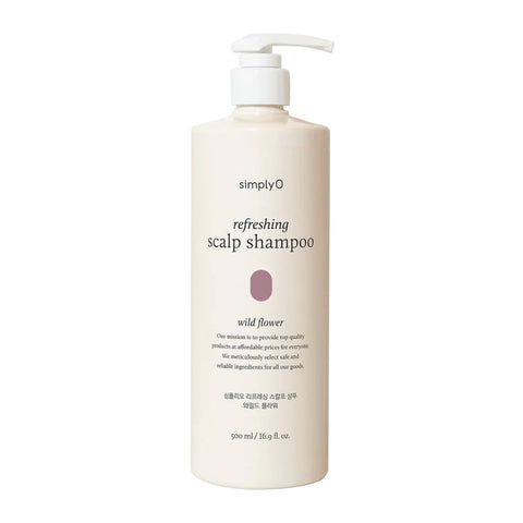 simplyO Refreshing Scalp Shampoo Wild Flower (500ml)