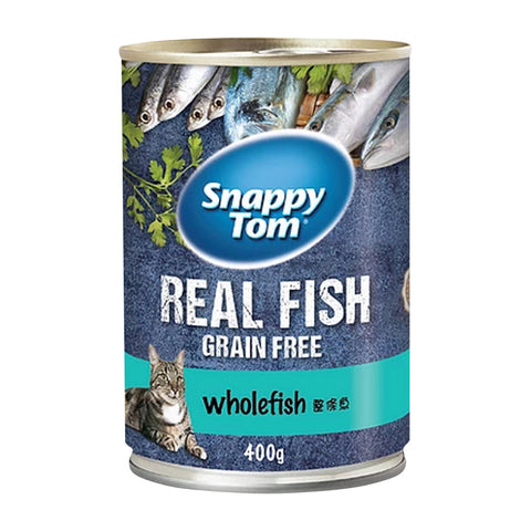 Snappy Tom Real Fish Grain Free Wholefish (400g) - Giveaway