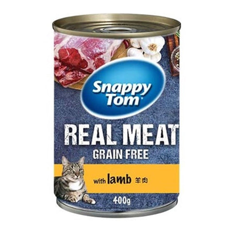 Snappy Tom Real Meat Grain Free with Lamb (400g) - Giveaway