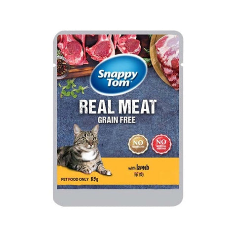 Snappy Tom Real Meat Grain Free with Lamb (85g) - Clearance