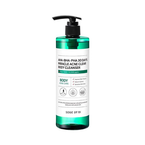 Some By Mi AHA BHA PHA 30 Days Miracle Acne Clear Body Cleanser (400ml) - Clearance