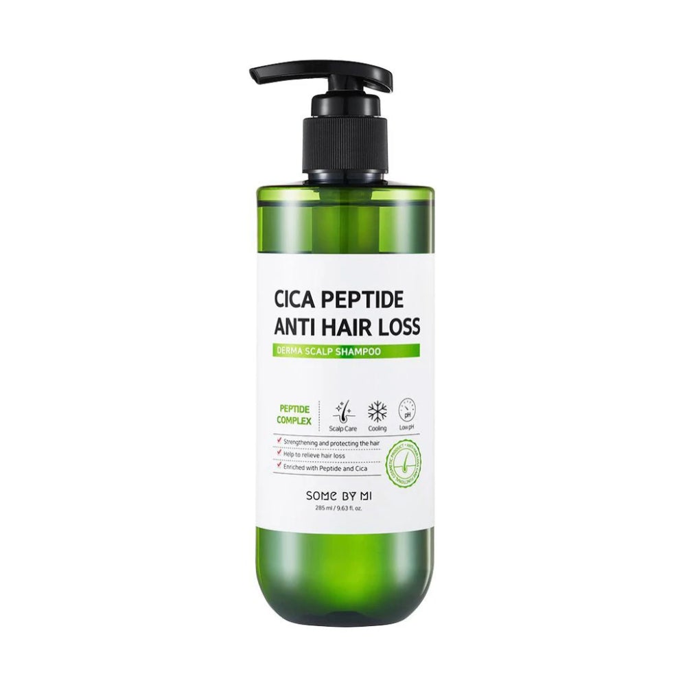 Some By Mi CICA PEPTIDE ANTI HAIR LOSS Derma Scalp Shampoo (285ml) - Clearance