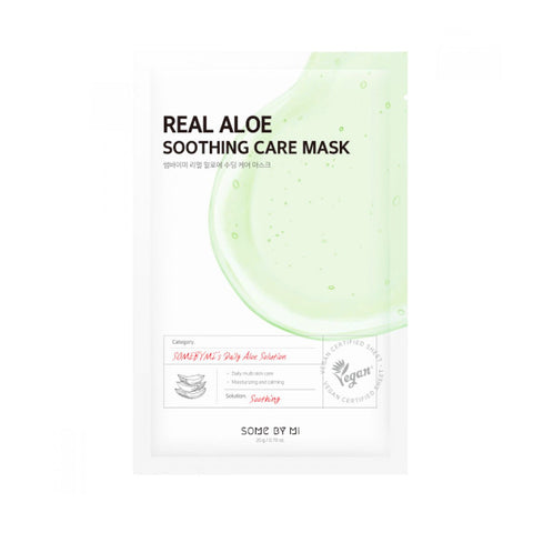 SOME BY MI Real Aloe Soothing Care Mask (1pcs) - Clearance