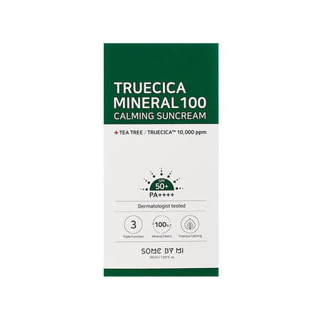 SOME BY MI Truecica Mineral 100 Calming Suncream (50ml) - Discontinued