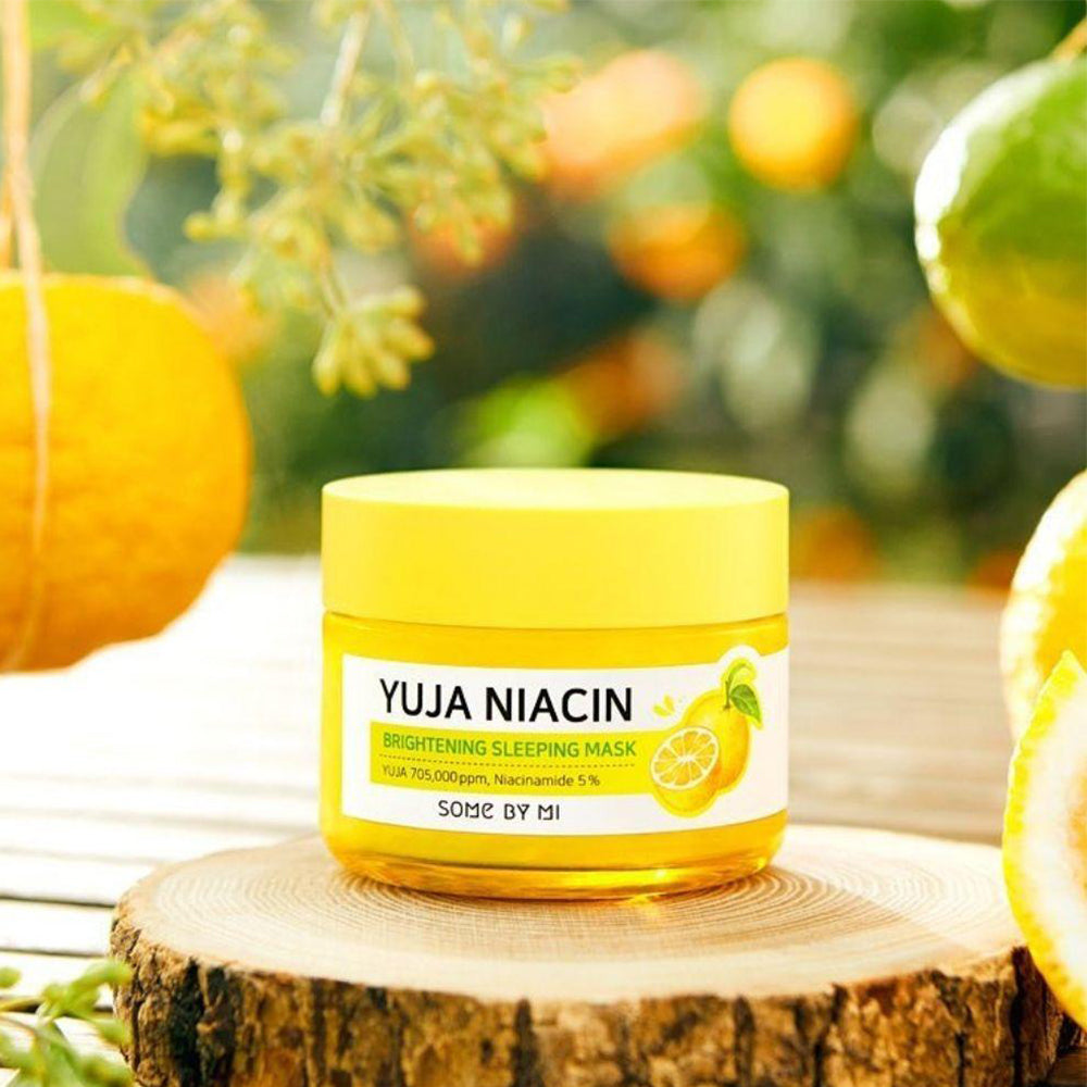 SOME BY MI Yuja Niacin Brightening Sleeping Mask (60g) - Threebs Malaysia |  Health & Beauty Products