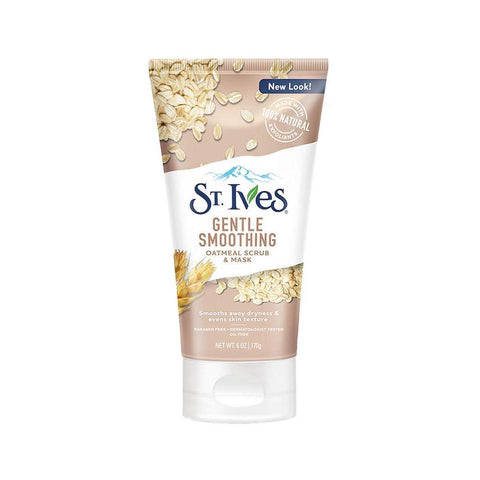 St. Ives Gentle Smoothing Oatmeal Scrub & Mask (170g) - Clearance