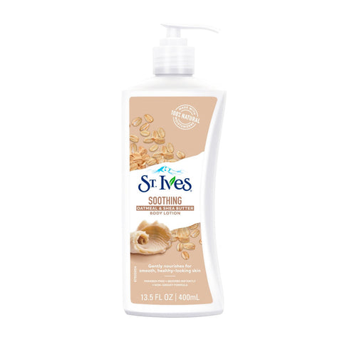 St. Ives Soothing Oatmeal & Shea Butter Body Lotion (400ml) - Giveaway