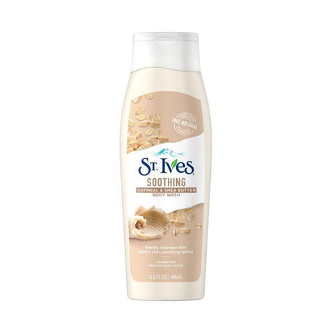 St. Ives Soothing Oatmeal & Shea Butter Body Wash (400ml) - Giveaway