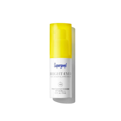 Supergoop! Bright-Eyed 100% Mineral Eye Cream SPF 40 PA+++ (15ml) - Clearance