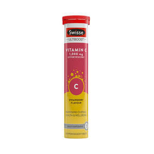 Swisse Ultiboost Vitamin C 1,000mg Effervescent (20tabs) - Clearance