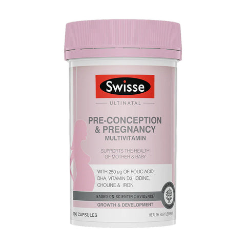 Swisse Ultinatal Pre-Conception & Pregnancy Multivitamin (180caps) - Giveaway