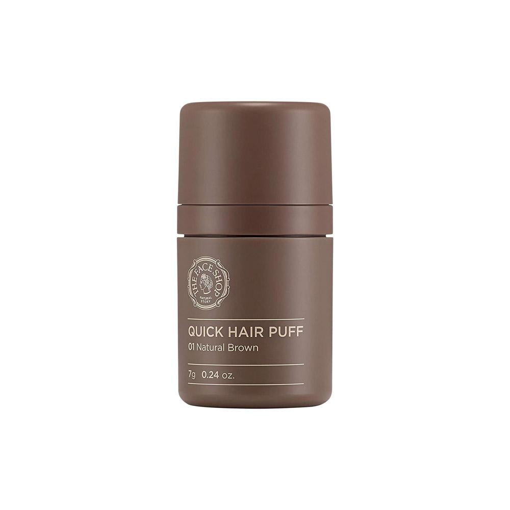 The Face Shop Quick Hair Puff #01 Natural Brown (7g) - Clearance