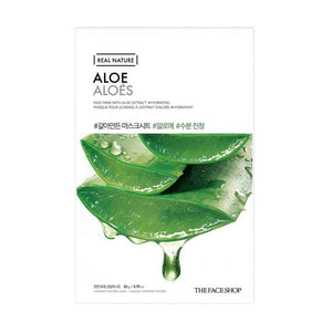 The Face Shop Real Nature Face Mask Aloe (1pc) - Giveaway