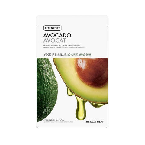 The Face Shop Real Nature Face Mask Avocado (1pc) - Giveaway