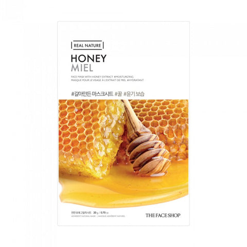 The Face Shop Real Nature Face Mask Honey (1pc) - Giveaway