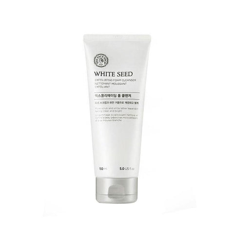 The Face Shop White Seed Exfoliating Foam Cleanser (150ml) - Clearance